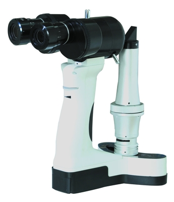 Lampe tenue dans la main de la fente YZ3, microscope convergent de lampe ophtalmique de fente