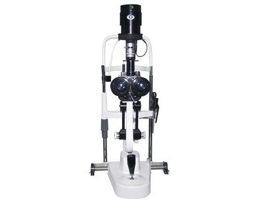 Microscope de lampe de fente stéréoscopique convergent avancé avec une image optique plus claire