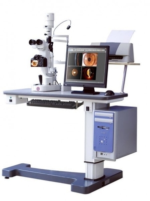 Rassemblement d'image de microscope de lampe de fente et système d'analyse commodes