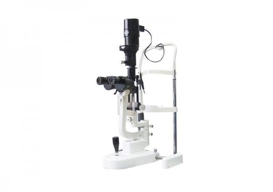 Microscope de lampe de fente stable lié à l'interface de norme internationale