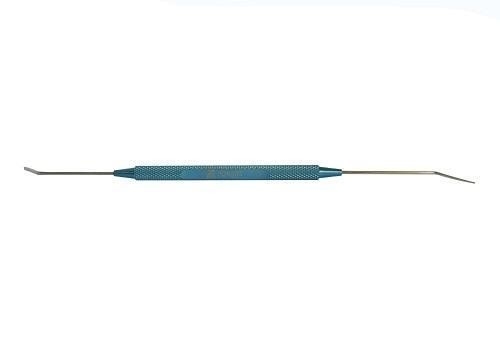 Longueur totale de la taille 0.2×0.4 millimètre d'astuce d'éclipse de spatule d'iris de Barraquer d'astuces de double 148 millimètres
