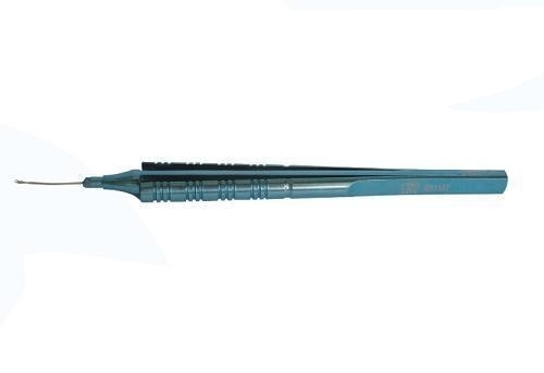 Forceps texturisé de lentille de microscope de lampe de fente d'astuce pour la chirurgie de laser de femtoseconde