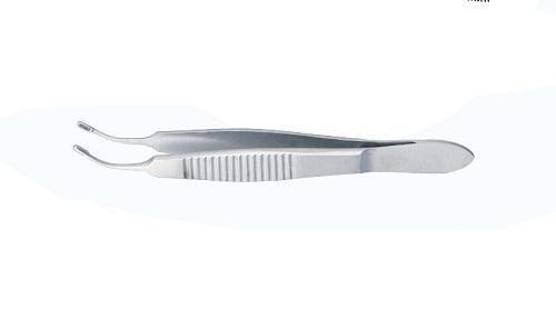 Forceps de la taille 1.2×3 millimètre Capsulotomy de Curette avec l'astuce oblongue incurvée de cuillère