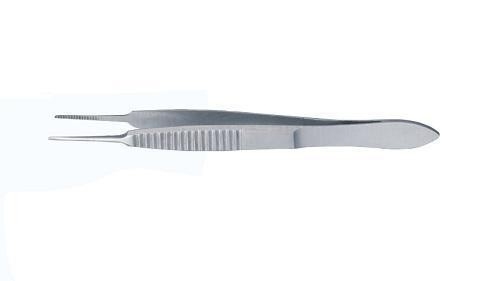 Matériel conjonctival directement dentelé d'acier inoxydable de forceps d'astuce