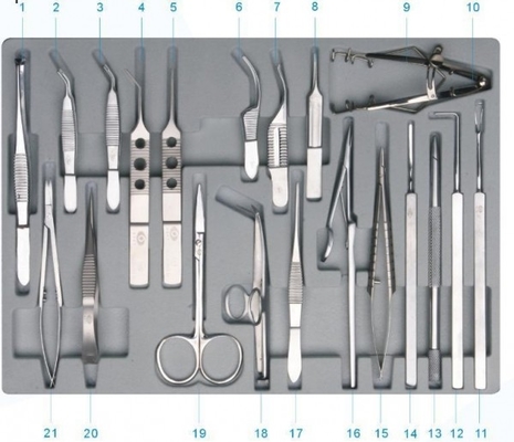 Instrument SZY-CBM21 réglé pour la chirurgie ophtalmique (code No.59011)