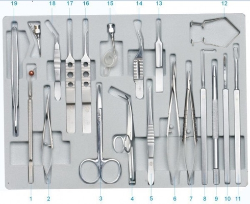 Instrument SZY-CBM19 réglé pour la chirurgie ophtalmique (code No.59009)