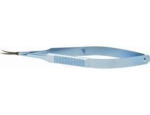 Petits ciseaux chirurgicaux de trabécule avec plaquer Diamond Film Layer Surgical Instrument pour l'opération ophtalmique
