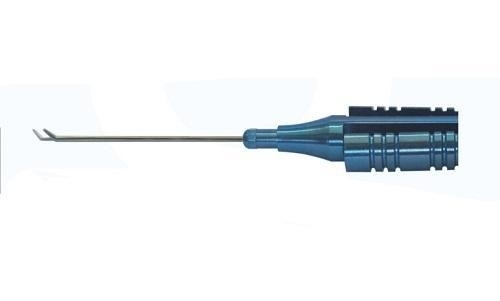 Les accessoires ophtalmiques 45° de forceps ophtalmique de corps étranger ont pêché l'astuce sans instrument chirurgical de dents pour ophtalmique